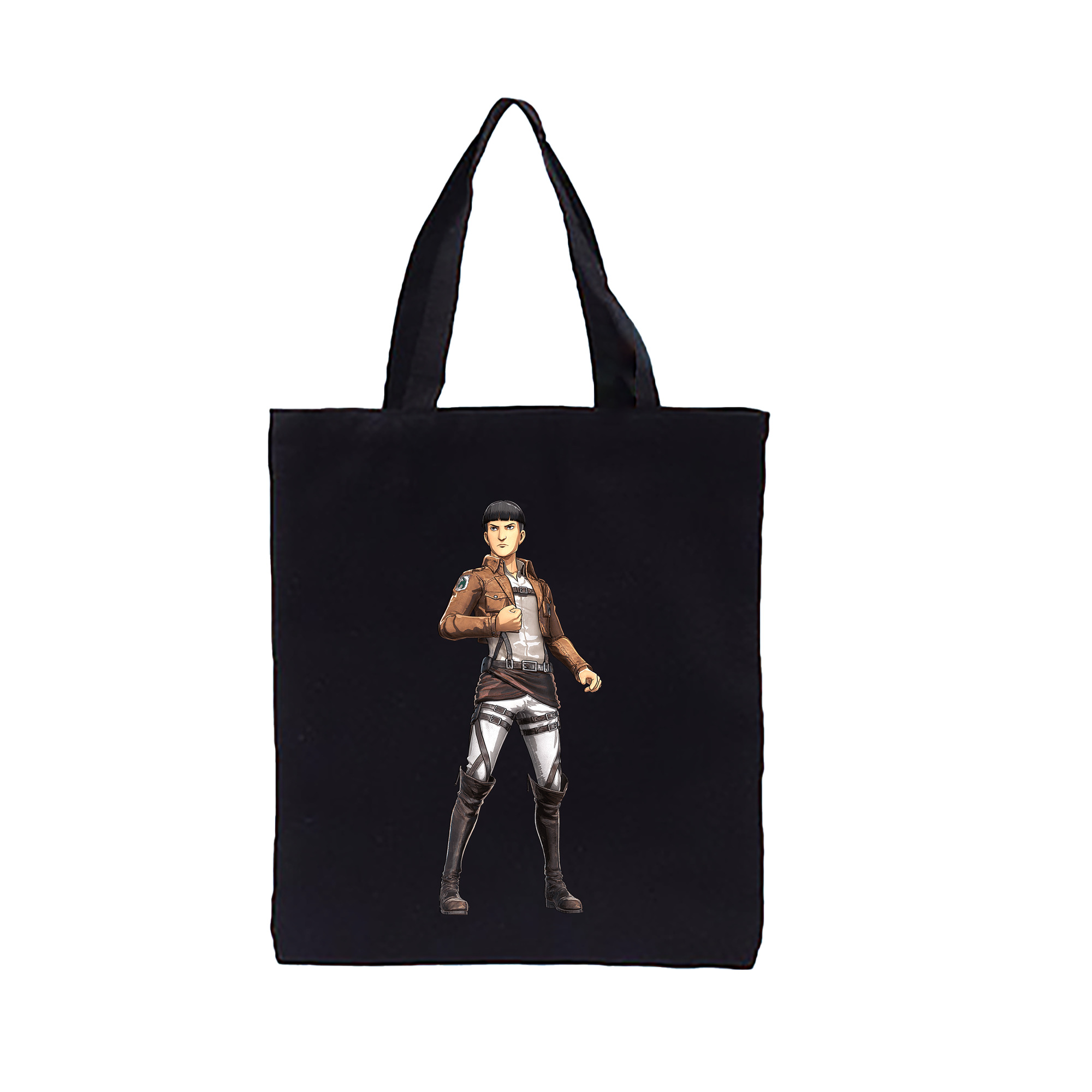 （画像用） 進撃の巨人 Attack on Titan 縦型キャンバス生地手提げバッグ　トートバッグ