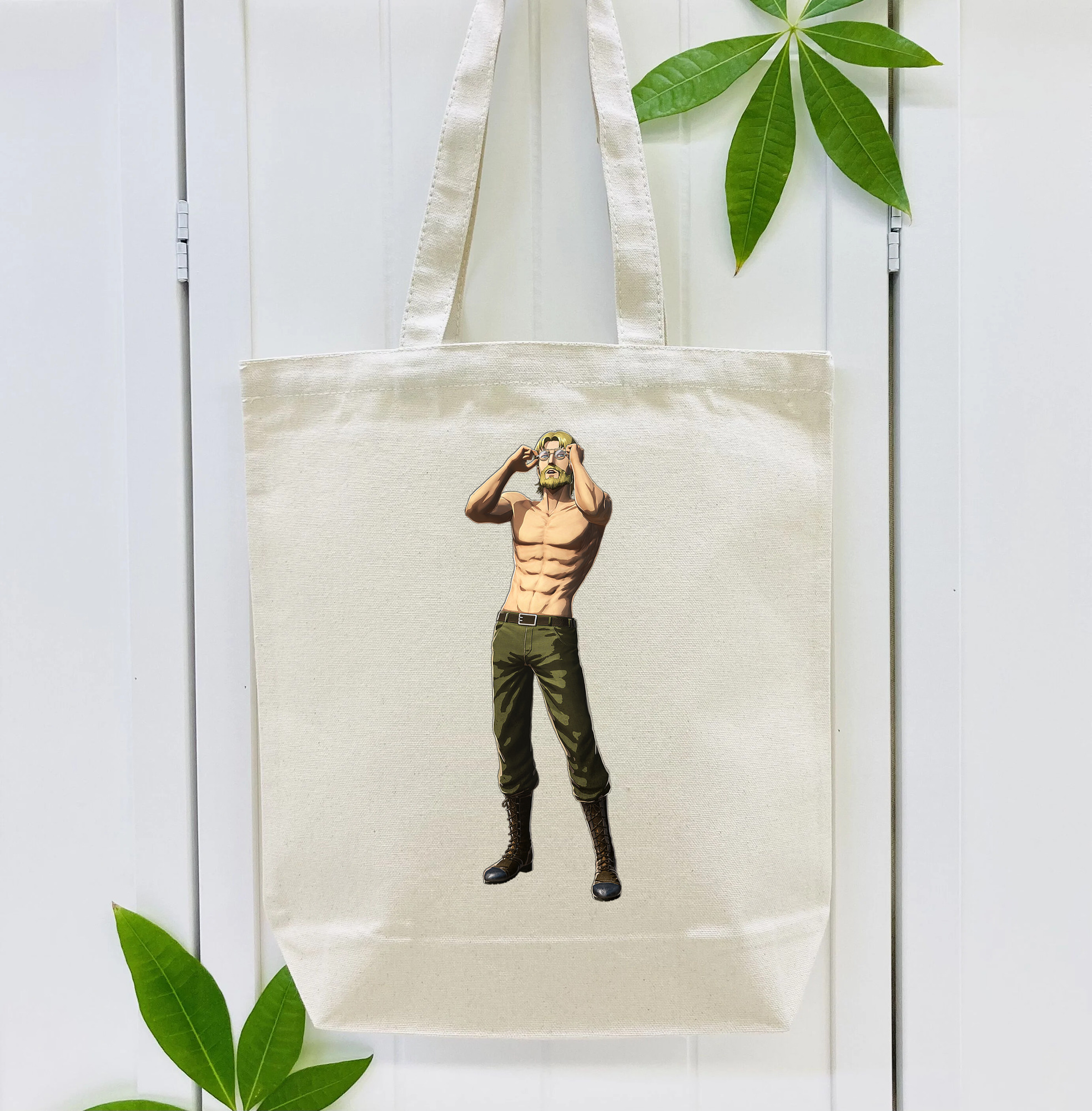 進撃の巨人 Attack on Titan 縦型キャンバス生地手提げバッグ　トートバッグ