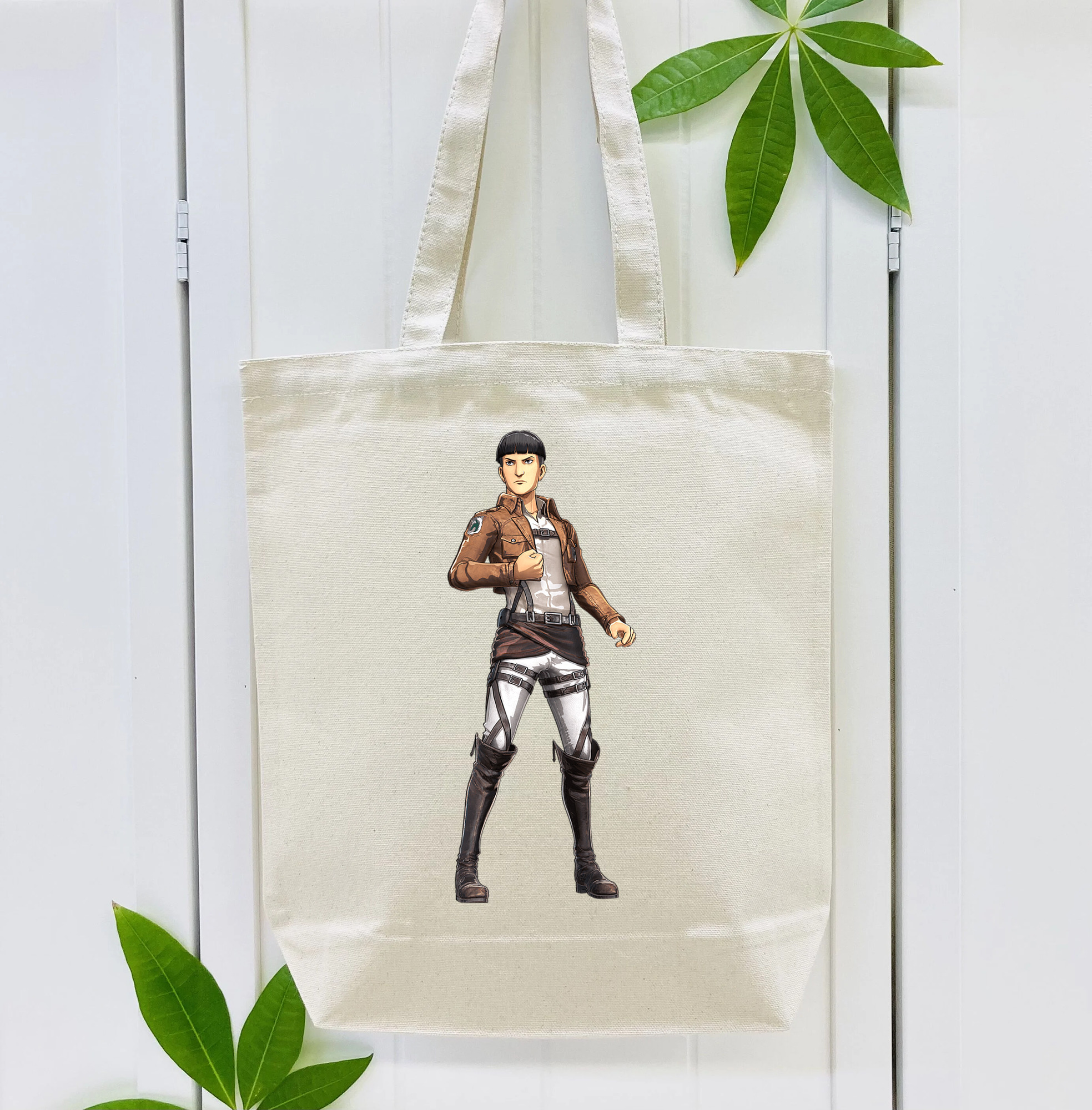 進撃の巨人 Attack on Titan 縦型キャンバス生地手提げバッグ　トートバッグ